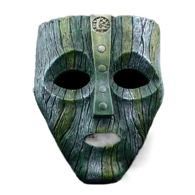 Masque Loki Bois Vert - Réplique The Mask Film Cosplay Résine