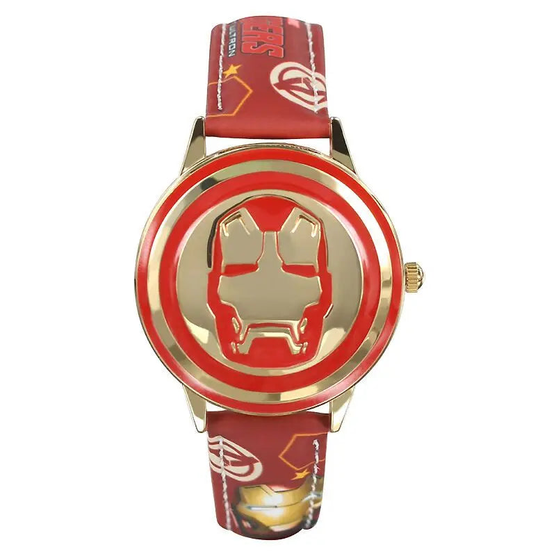 Montre Enfant Avengers Iron Man Flip - Bracelet Rouge