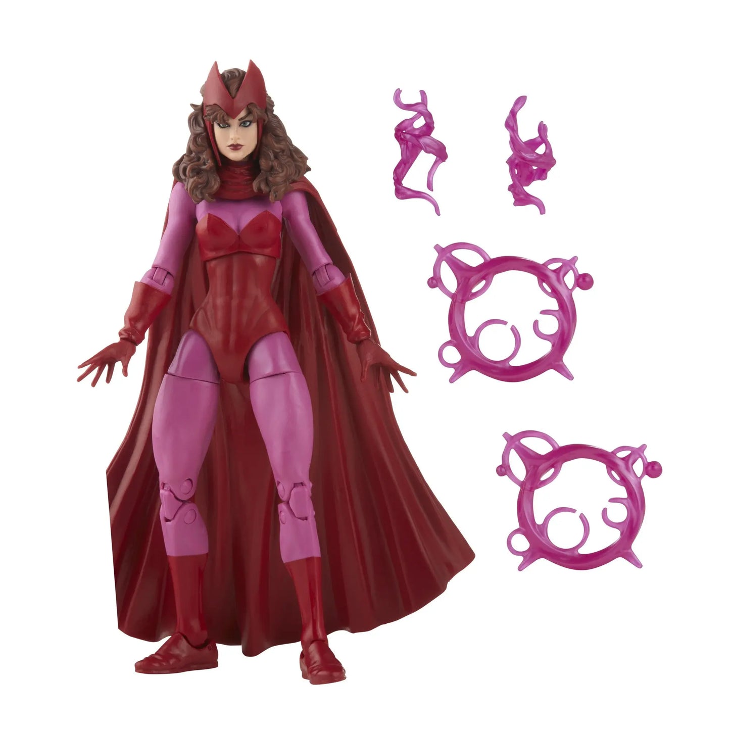 Figurine Marvel Legends Vintage - Scarlet Witch Effets Magie Rose