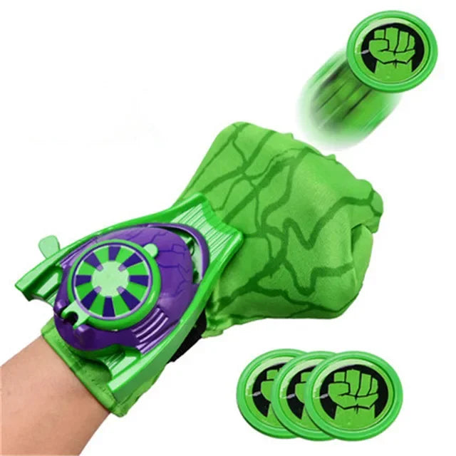 Gant Lanceur Hulk - Poing Disque Vert