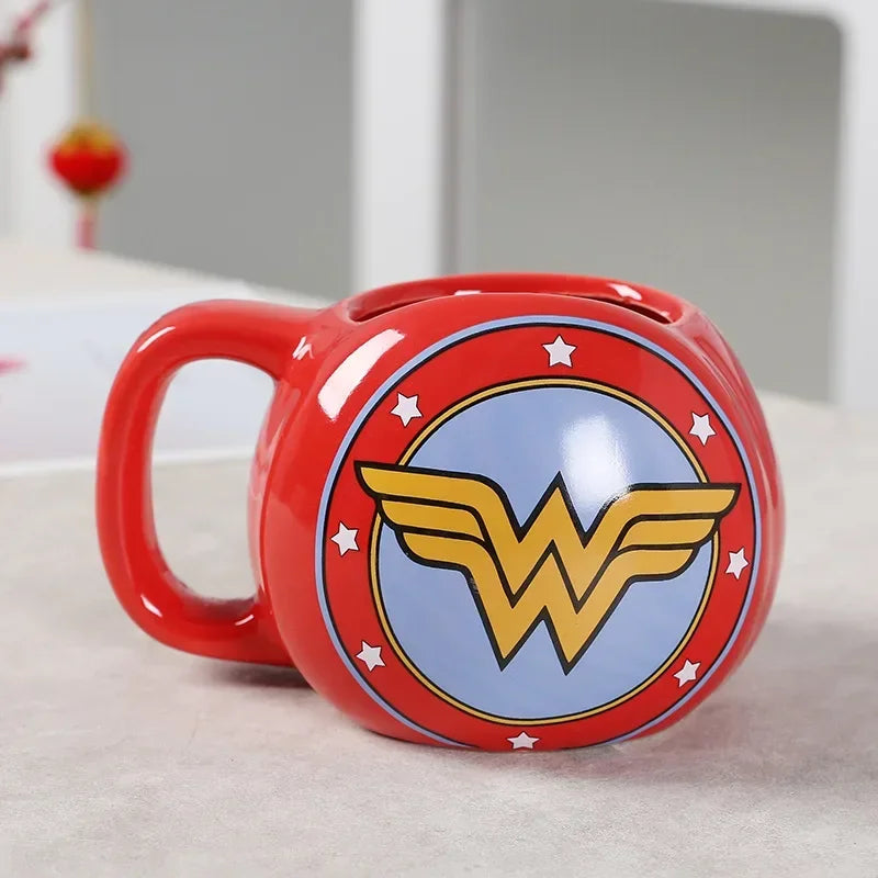 Mug Ceramique 3D Wonder Woman DC Comics - Logo Dore