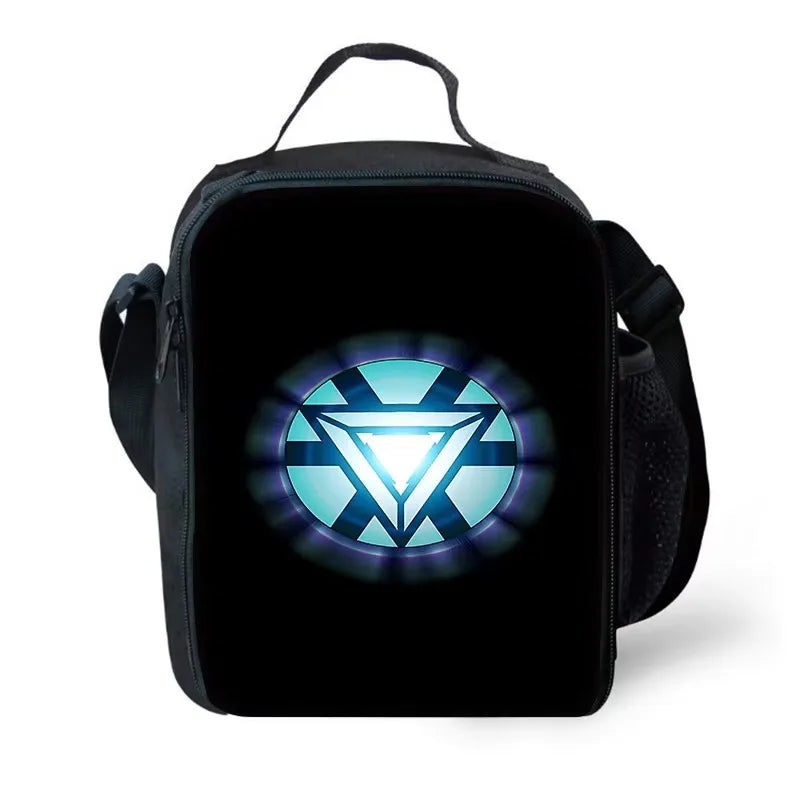 Sac Repas Avengers Iron Man - Réacteur ARC Triangulaire