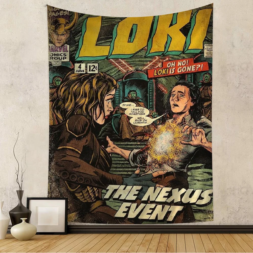Tapisserie Loki - Couverture The Nexus Event