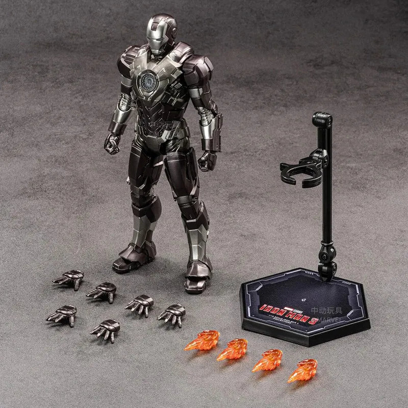 Figurine ZD Toys Iron Man - Armure Gunmetal Design Compact