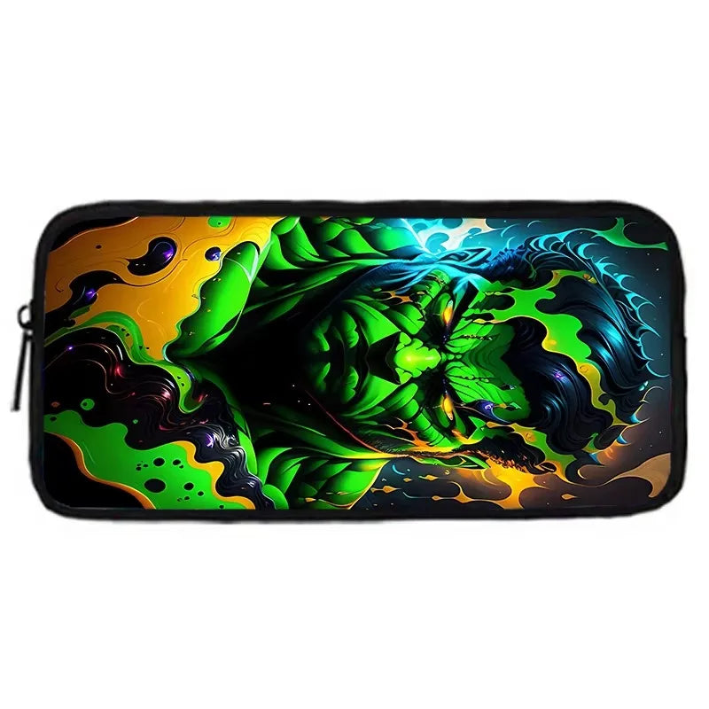 Trousse Hulk - Art Abstrait Psychédélique Néon V2