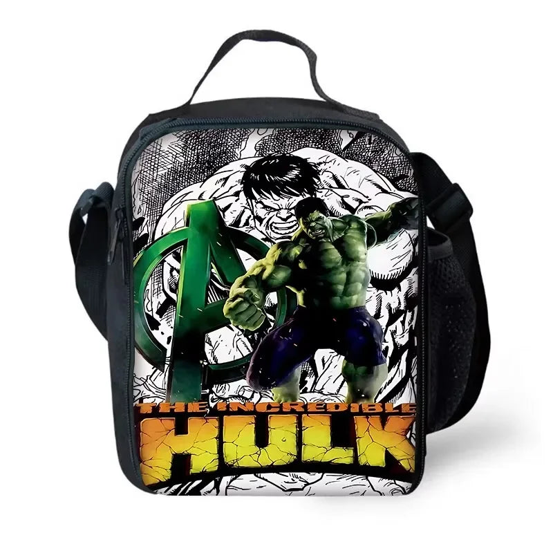 Sac Repas Enfant Hulk - The Incredible Hulk Logo Avengers Vert