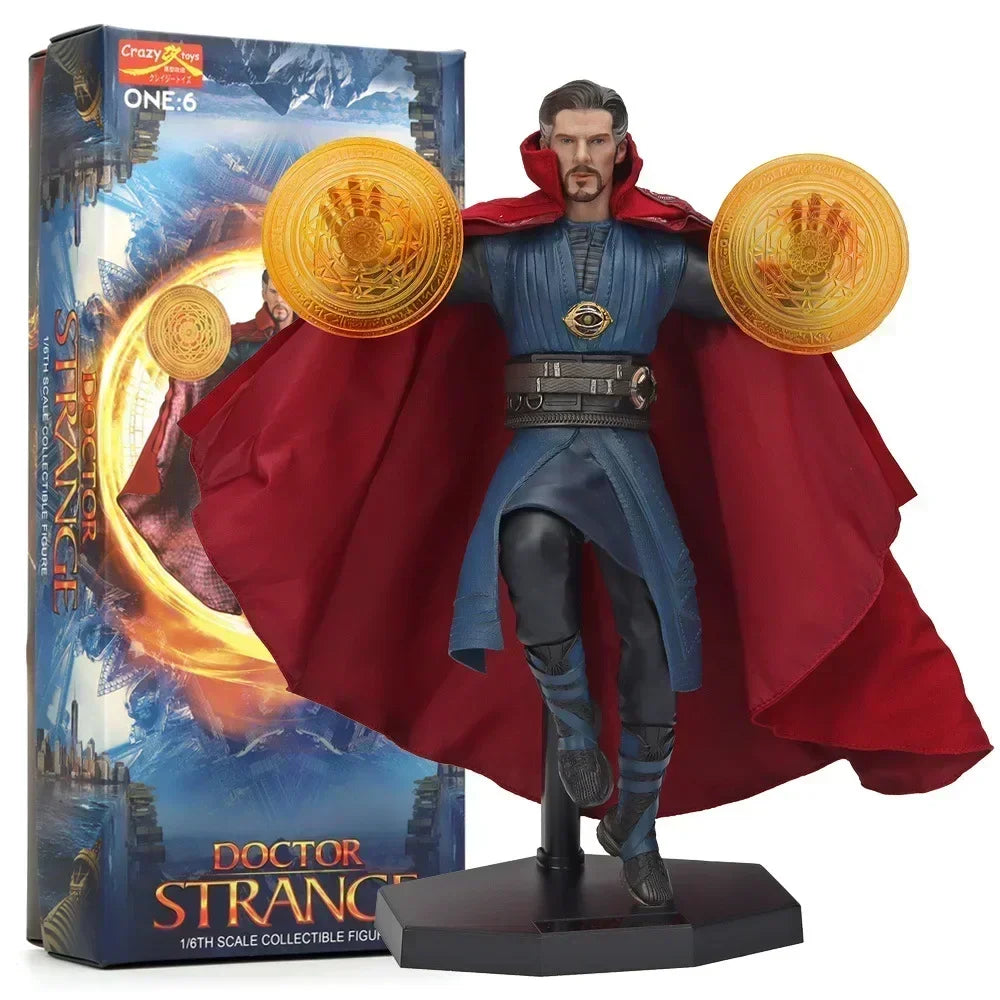Figurine Avengers Docteur Strange - Cape Rouge 1/6
