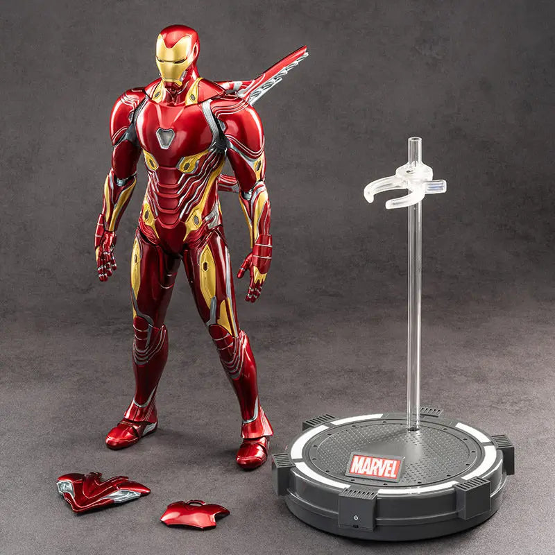 Figurine ZD Toys Iron Man MK50 - Nanotech Rouge et Or