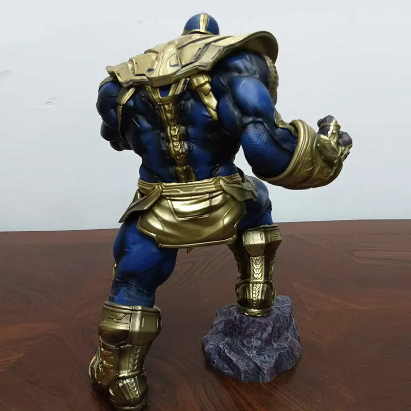 Statue Thanos GK - Gantelet Infini Lumineux Décor Ruines