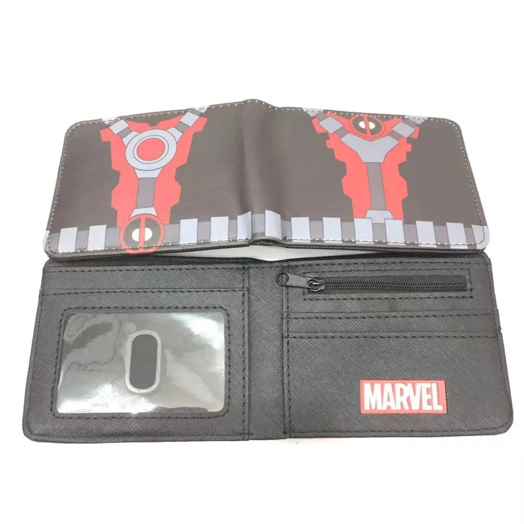 Porte-Monnaie Avengers Deadpool - Gris Ouvert Cartes
