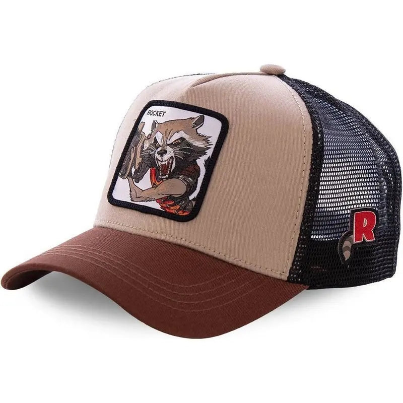 Casquette Rocket Raccoon - Beige et Marron
