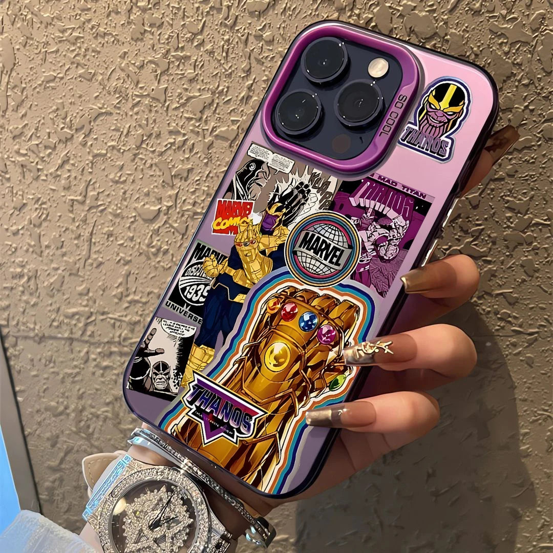 Coque de Téléphone Thanos - Gantelet Infini Comics Rétro