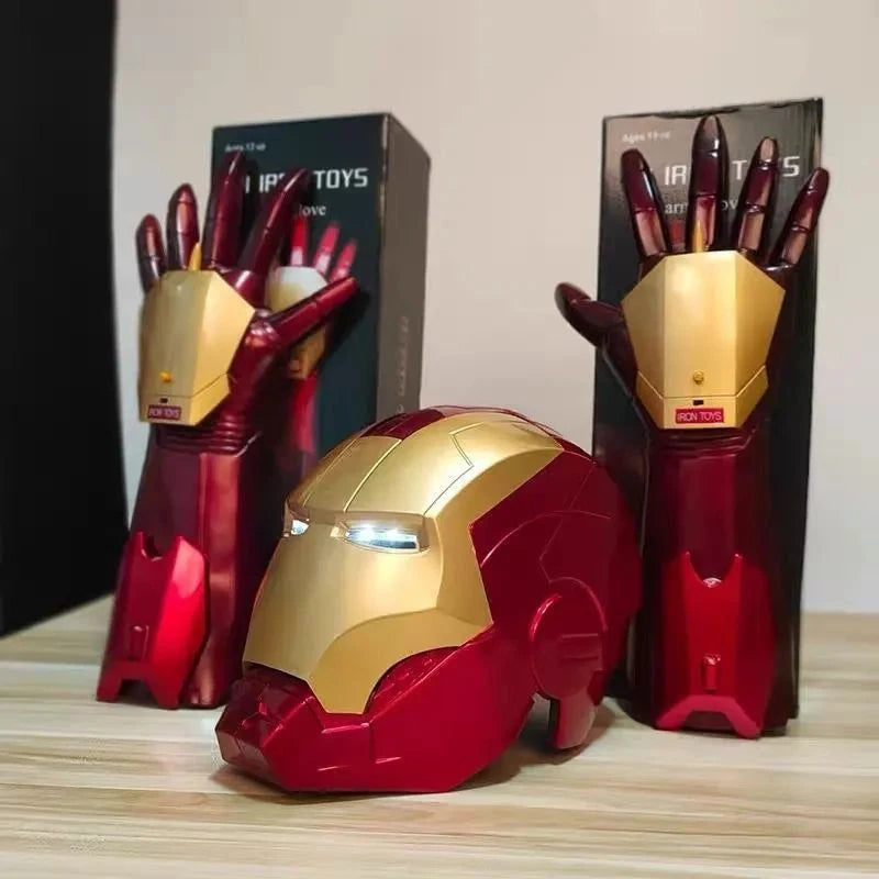 Masque Avengers Iron Man - Casque LED 55cm Action Figure