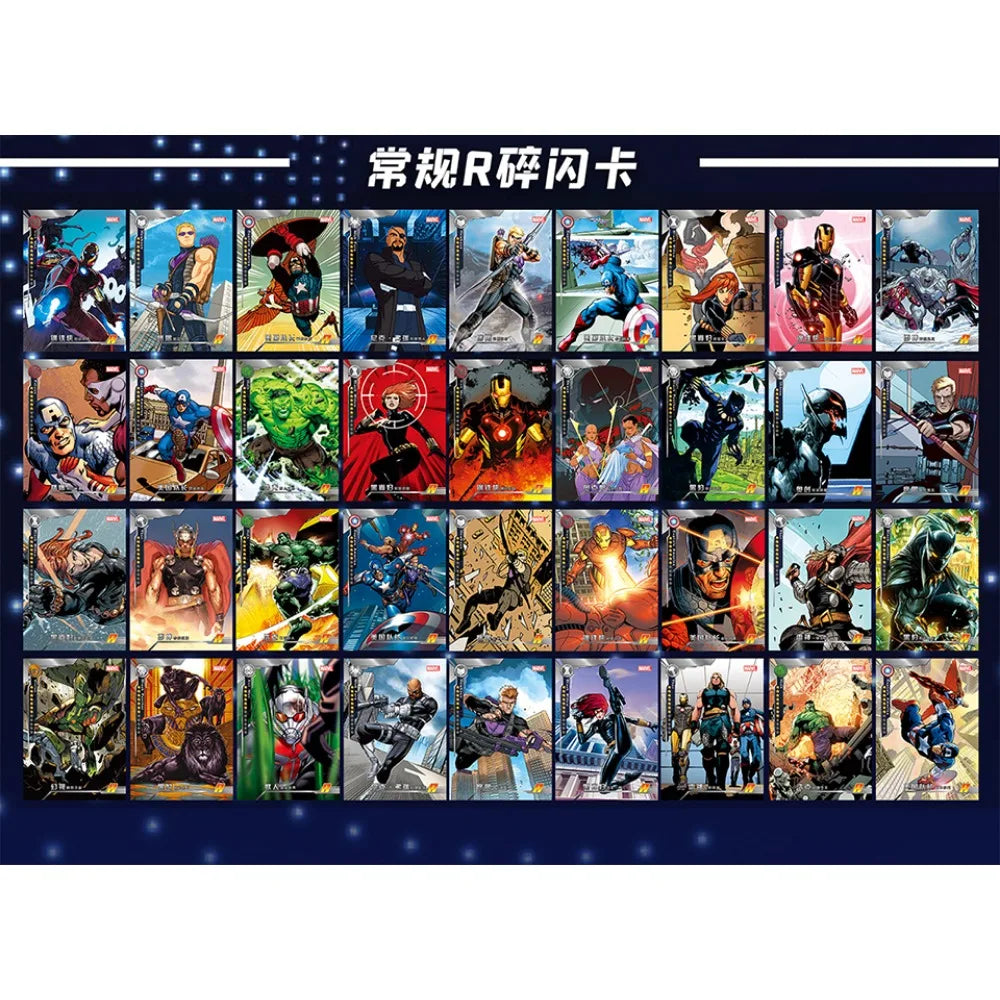 Boîte Cartes à Collectionner Avengers - Édition Deluxe