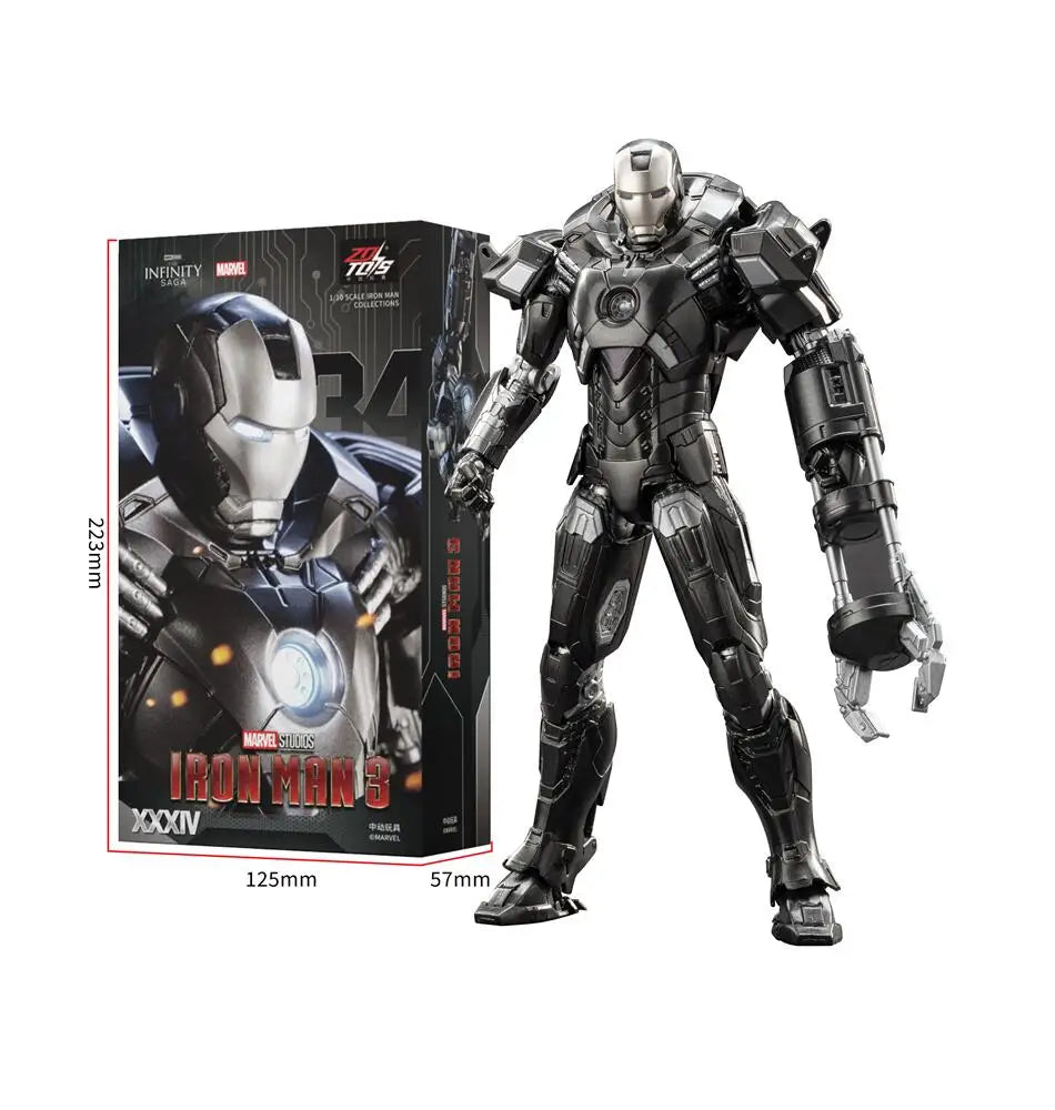 Figurine ZD Toys Iron Man MK34 - Variante Boîte XXXIV