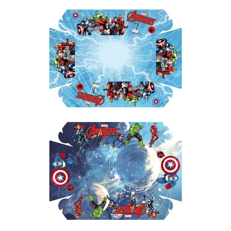 Barquette Carton Avengers - Vaisselle Jetable Frites Popcorn 12pcs