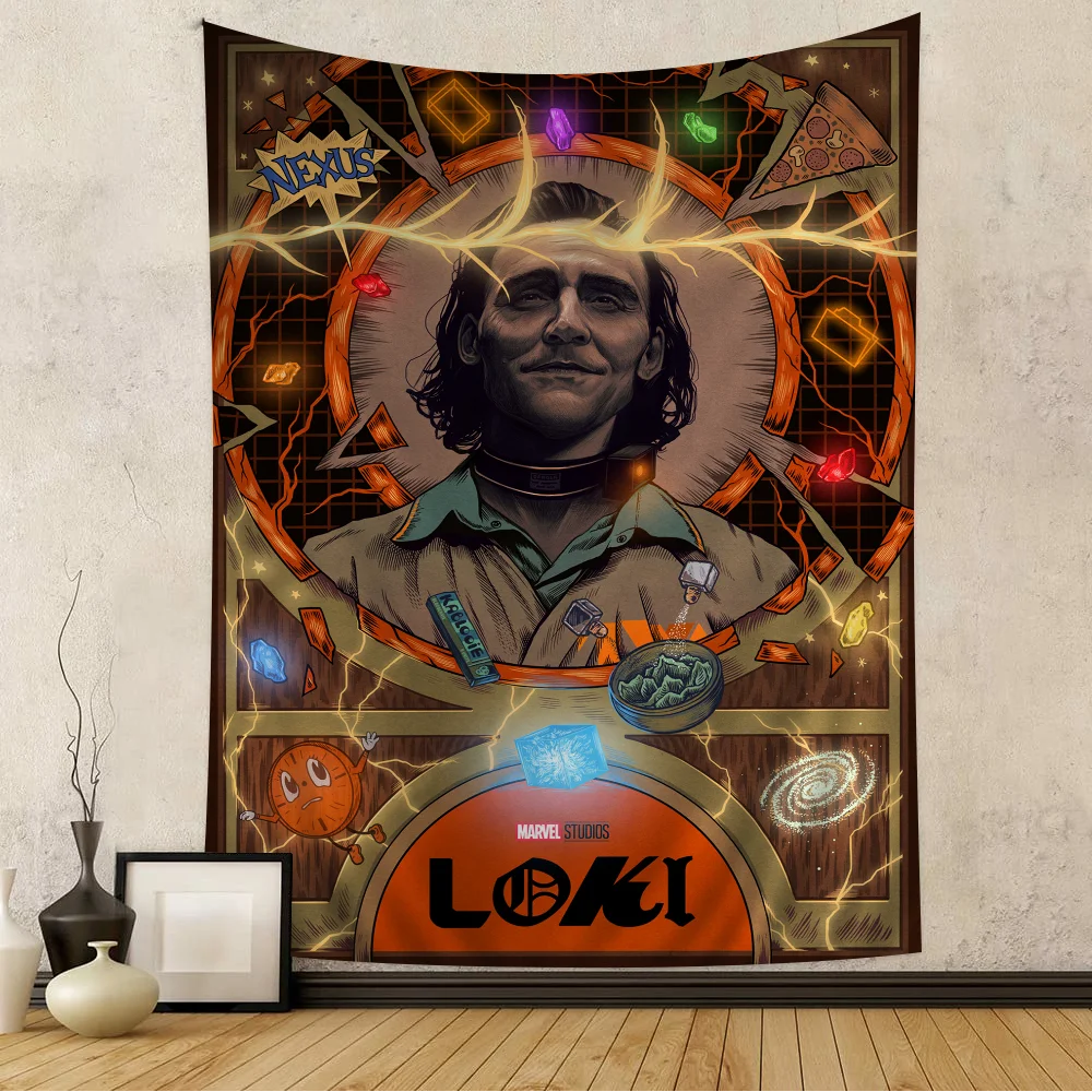 Tapisserie Loki - Portrait Nexus