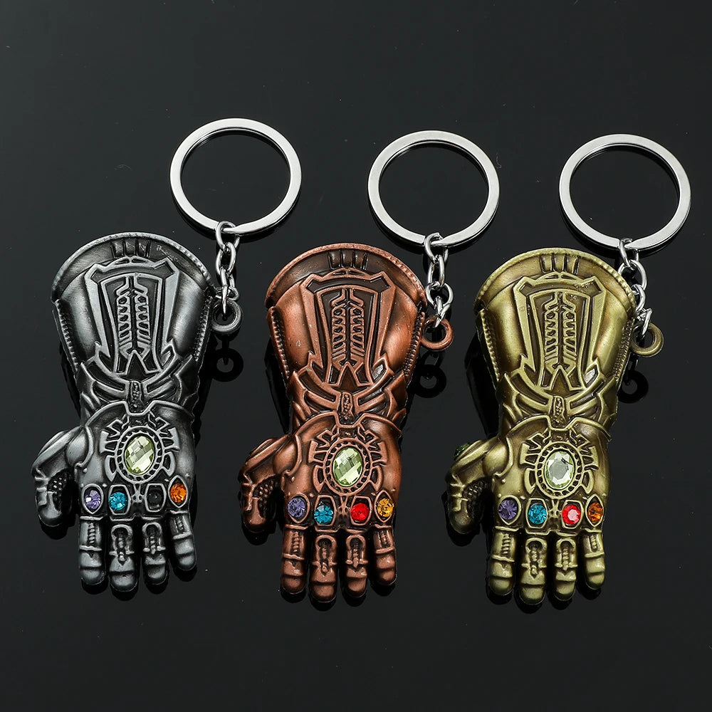 Porte-clés Avengers Thanos - Gantelet Infini Trio Couleurs