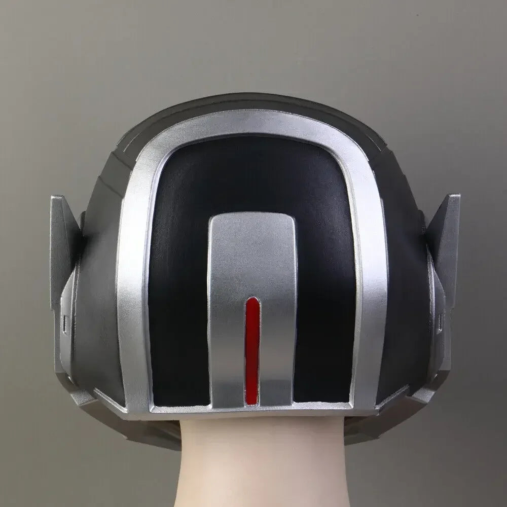 Casque Cosplay Ant-Man et la Guêpe - Argenté et Noir Visière Violette