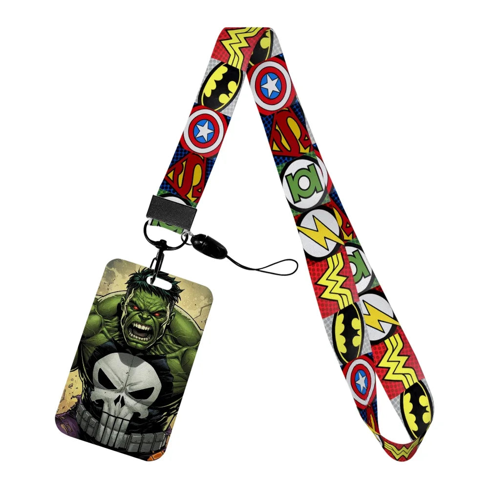 Porte-Badge Hulk - Rugissant Crâne Punisher