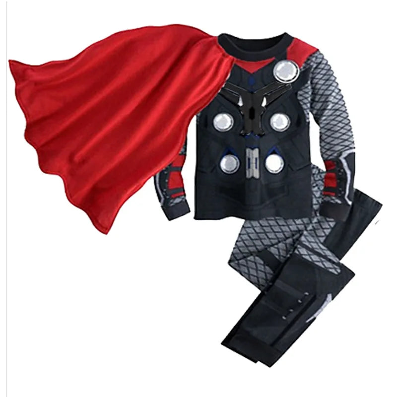 Pyjama Enfant Avengers Thor - Cape Rouge Amovible