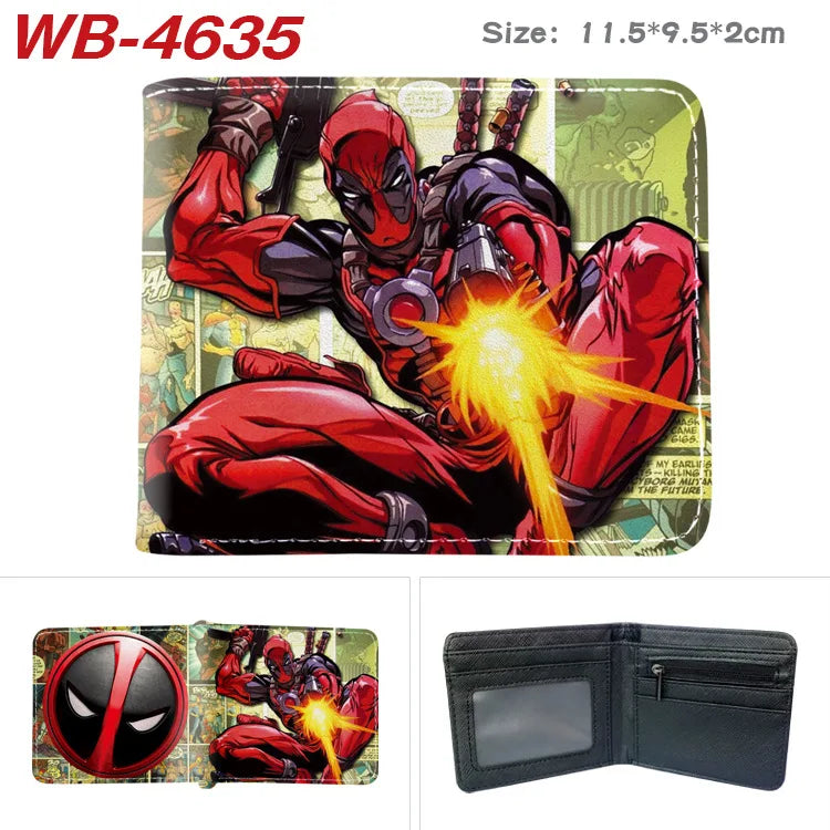 Porte-Monnaie Avengers Deadpool - Yeux Noir Rouge