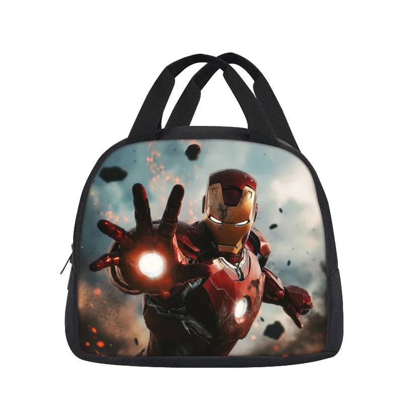 Sac Repas Cabas Avengers Iron Man - Répulseur Activé Ciel Poussiéreux