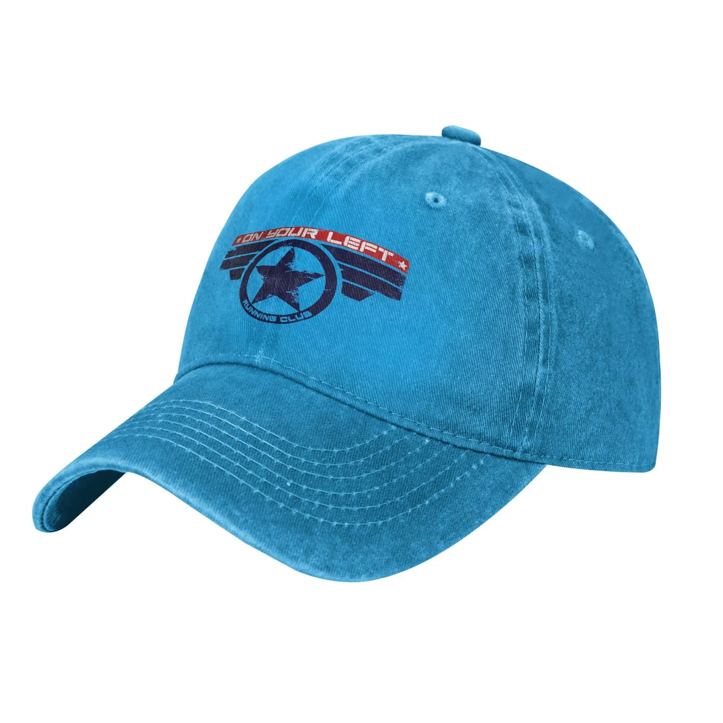 Casquette Captain America - Badge Running Club Turquoise