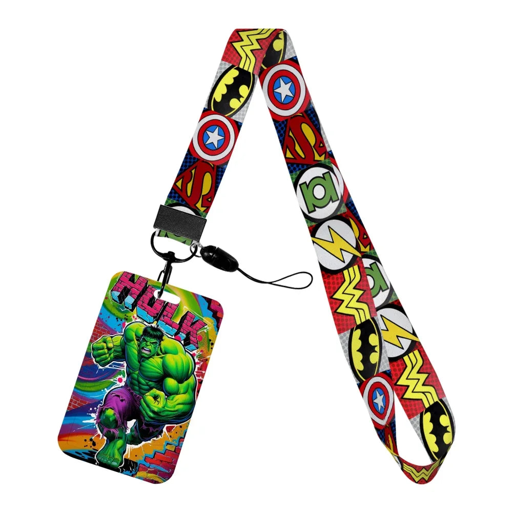Porte-Badge Hulk - Lanyard Super-héros