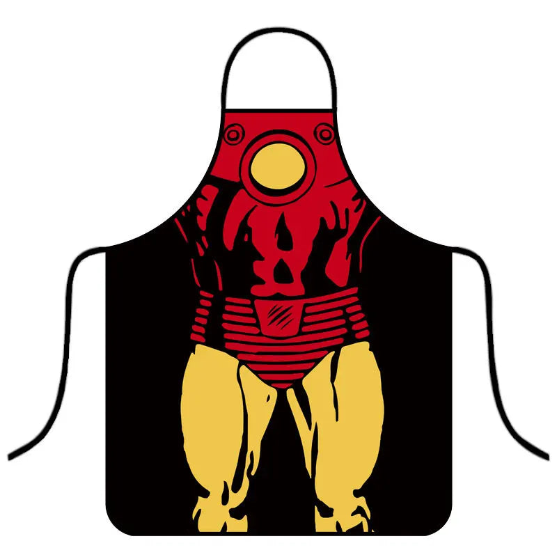Tablier Avengers Iron Man - Torse Armure Rouge Or