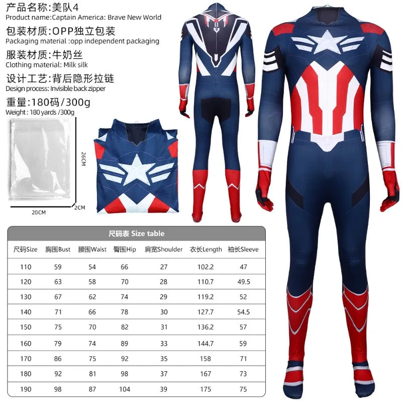 Combinaison Cosplay Captain America Sam Wilson - Brave New World