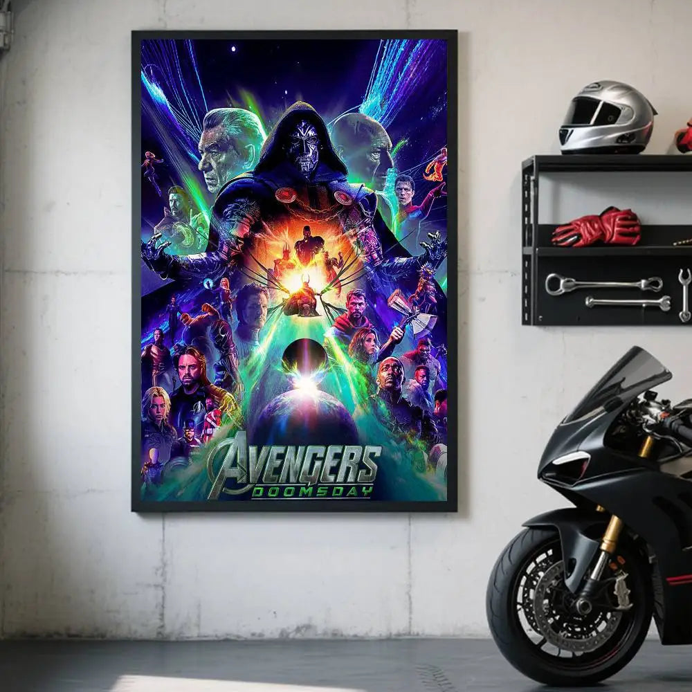 Affiche Avengers Doomsday - Design Doctor Doom Version Sombre