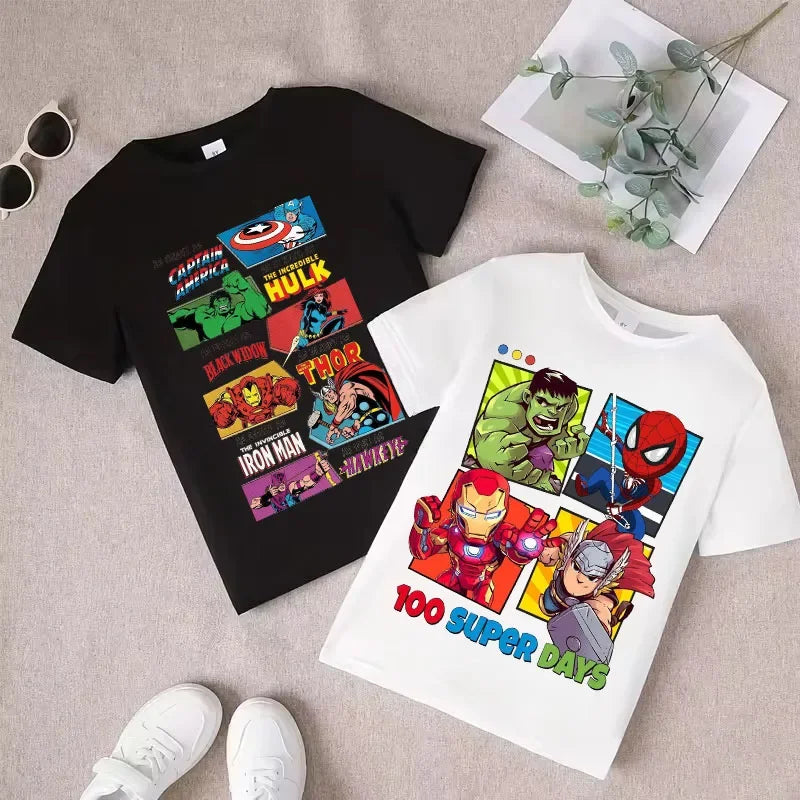T-Shirt Enfant Avengers As Brave As Captain America - Blanc