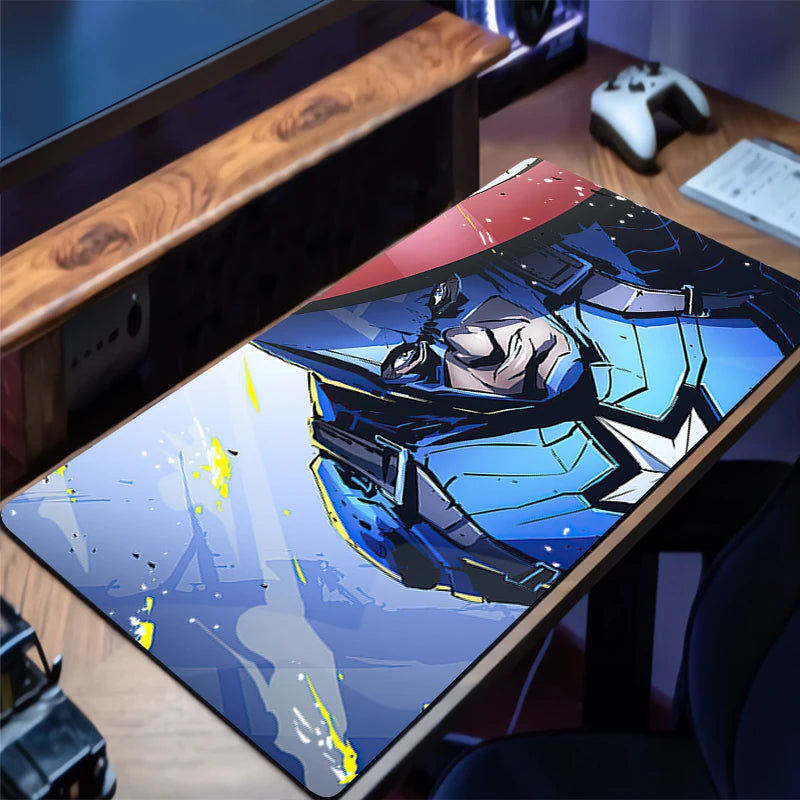 Tapis de Souris Avengers - Design Héros Épée Bleu XXL