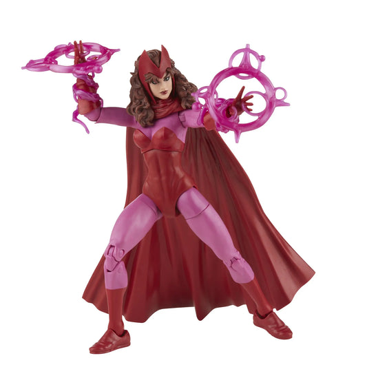 Figurine Marvel Legends Vintage - Scarlet Witch Effets Magie Rose