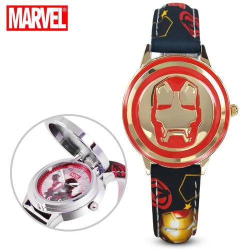 Montre Enfant Avengers Iron Man Flip - Bracelet Noir
