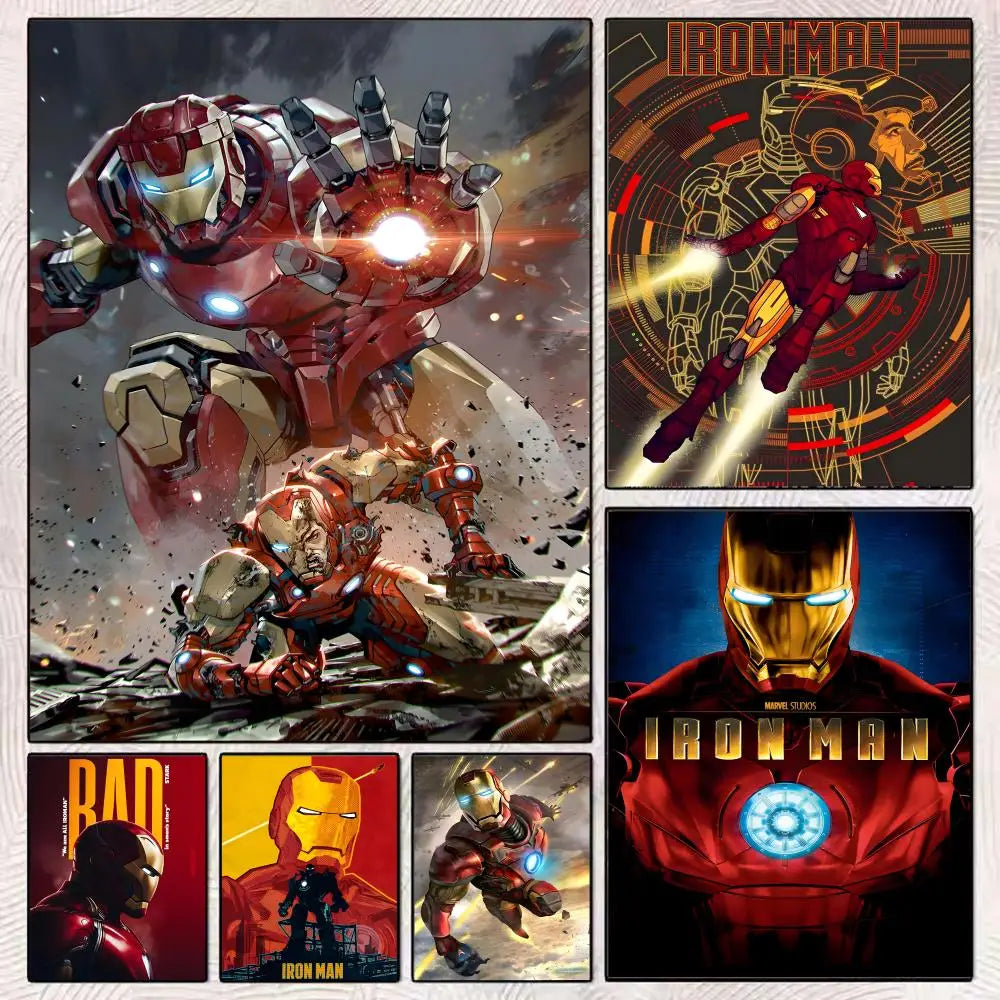 Sticker Iron Man - Envol Puissant