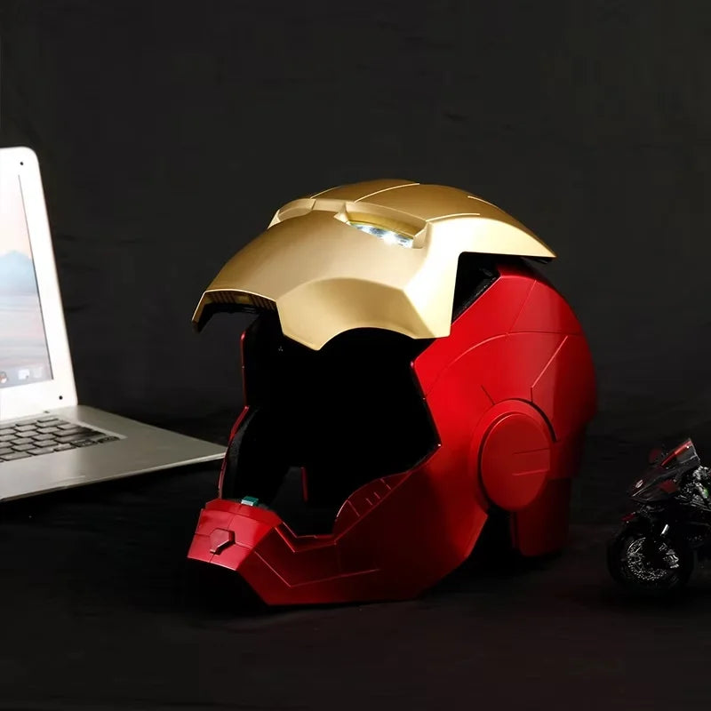 Masque Avengers Iron Man - Casque et Gants LED Cosplay 65cm