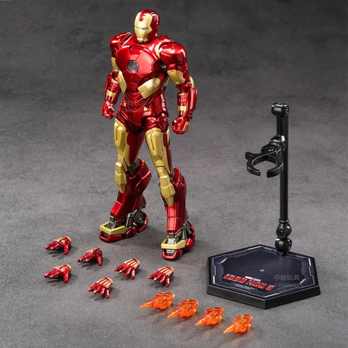 Figurine ZD Toys Iron Man MK4 - Tony Stark Action Figure