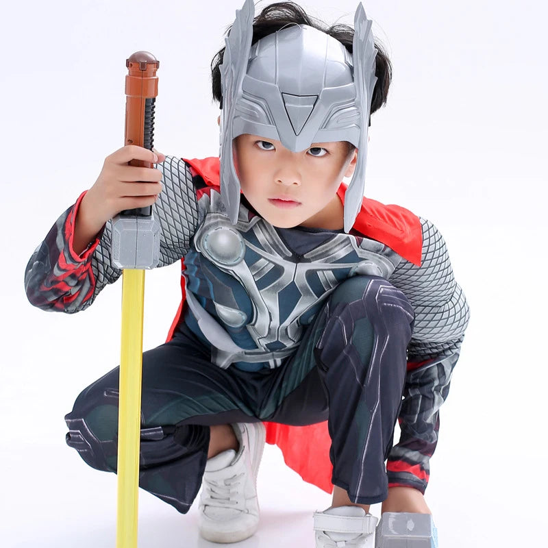 Costume Avengers Thor - Cosplay Enfant avec Marteau et Casque