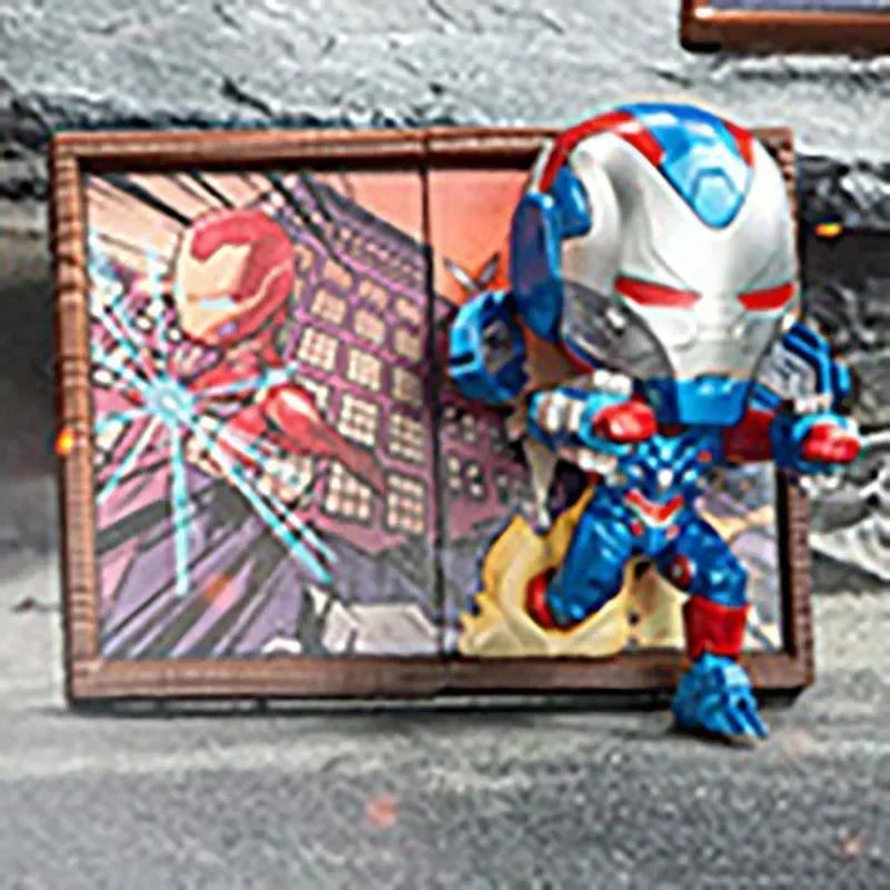 Blind Box POP MART Marvel Cadre Photo - Série 1 Figurine Mystère
