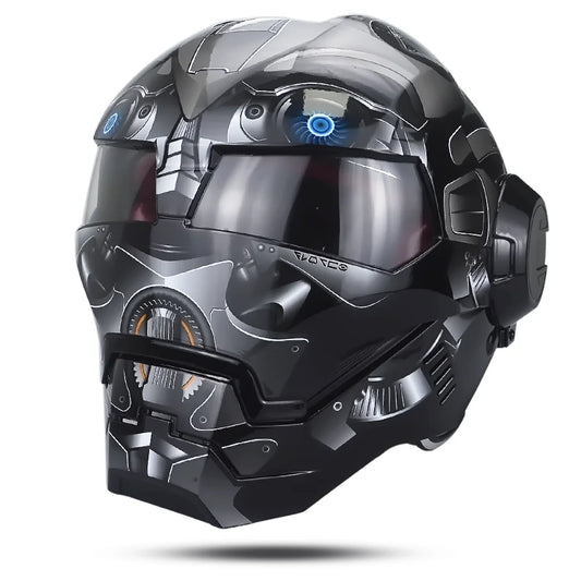 Casque Iron Man Avengers - Cosplay Gris Abeille