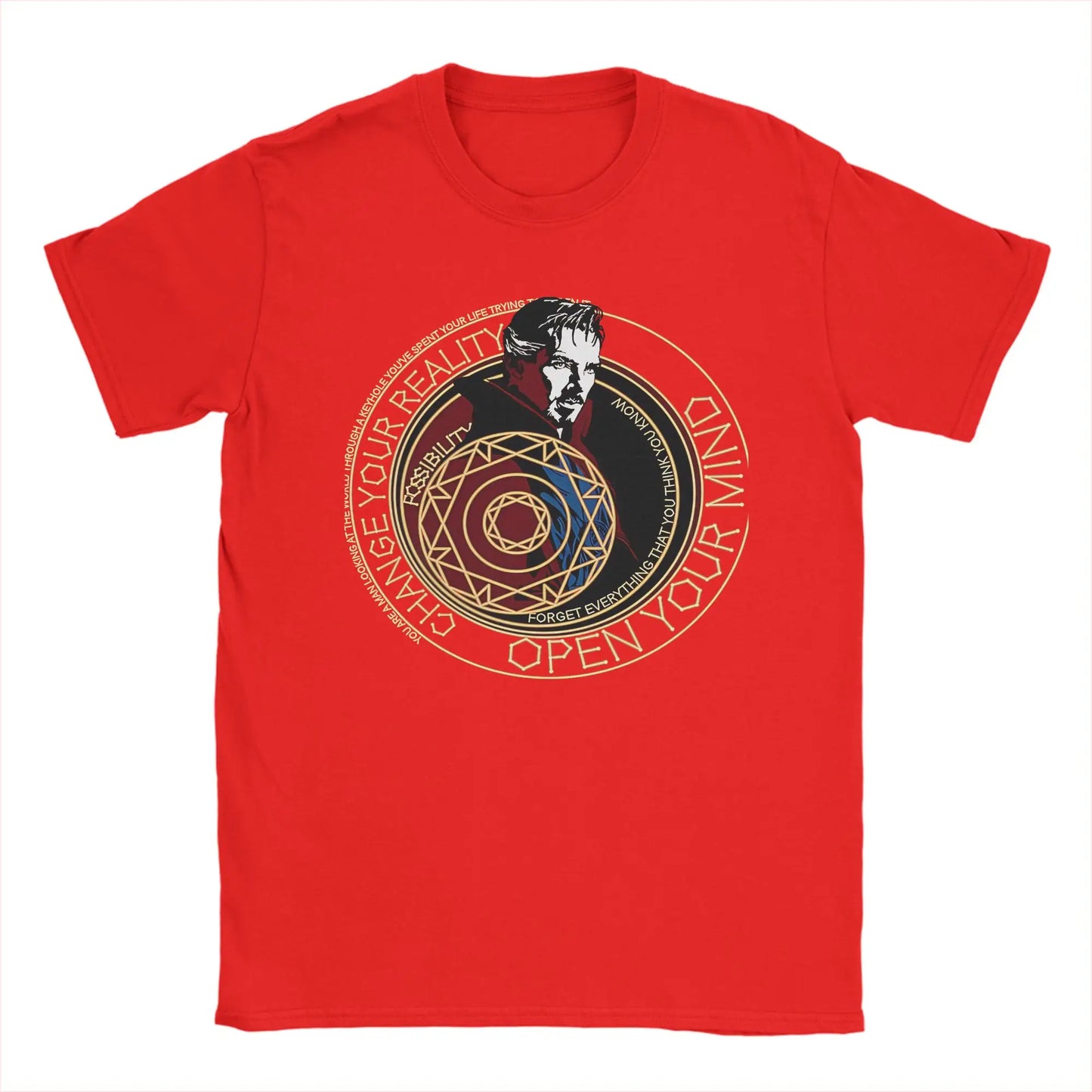 T-Shirt Doctor Strange - Cercle Mystique Change Your Reality Homme
