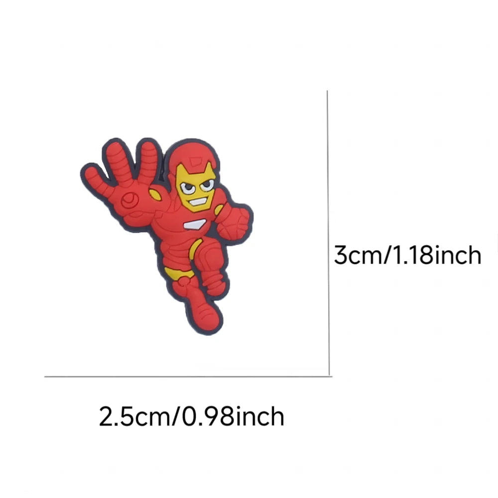 Charms Avengers Super-héros - Accessoires Chaussures 30 Pièces
