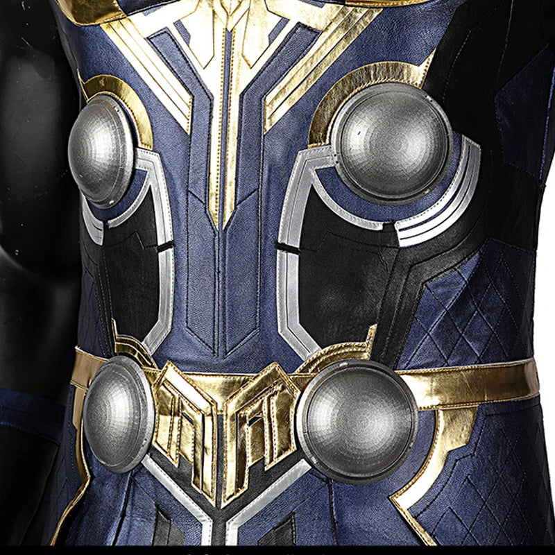 Costume Cosplay Thor Love and Thunder - Combinaison Odinson Cape Rouge Armure