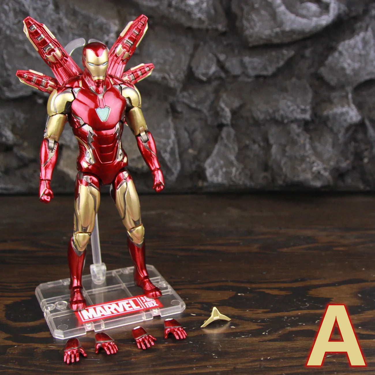 Figurine ZD Toys Iron Man MK85 2.0 LED - Pose Statique Variante A2