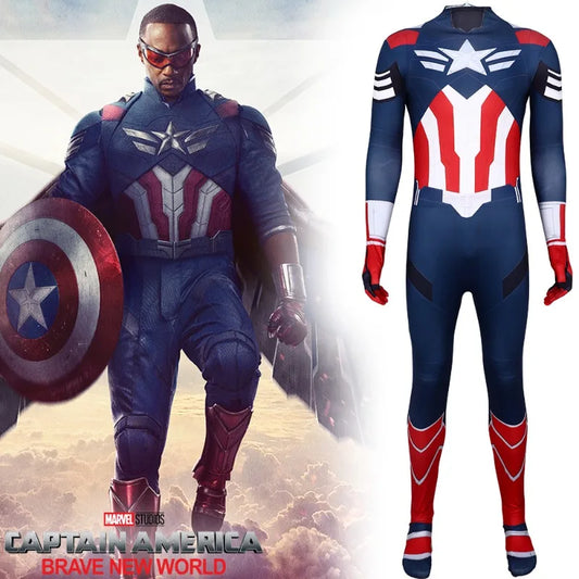 Combinaison Cosplay Captain America Sam Wilson - Brave New World
