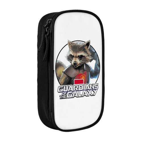 Trousse Avengers Rocket Raccoon - Logo Guardians Fond Blanc