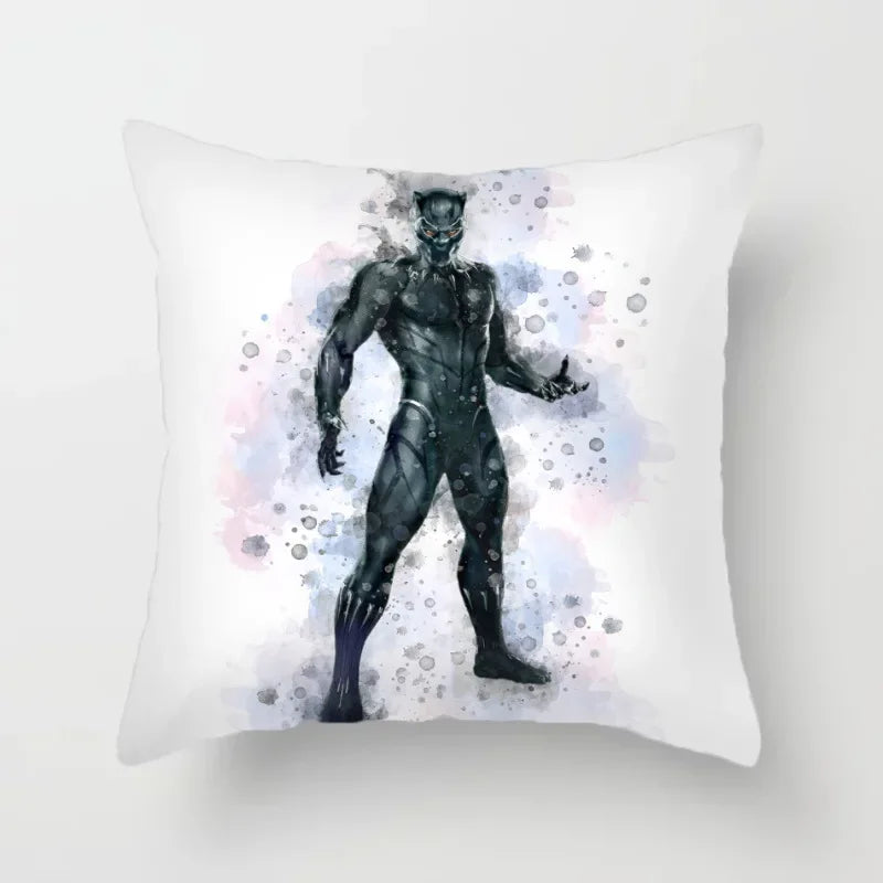 Housse de Coussin Black Panther - Aquarelle Artistique