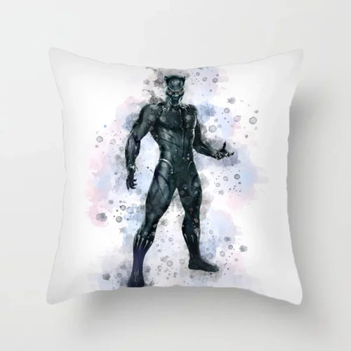 Housse de Coussin Black Panther - Aquarelle Artistique